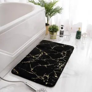 Badematte Steinoptik