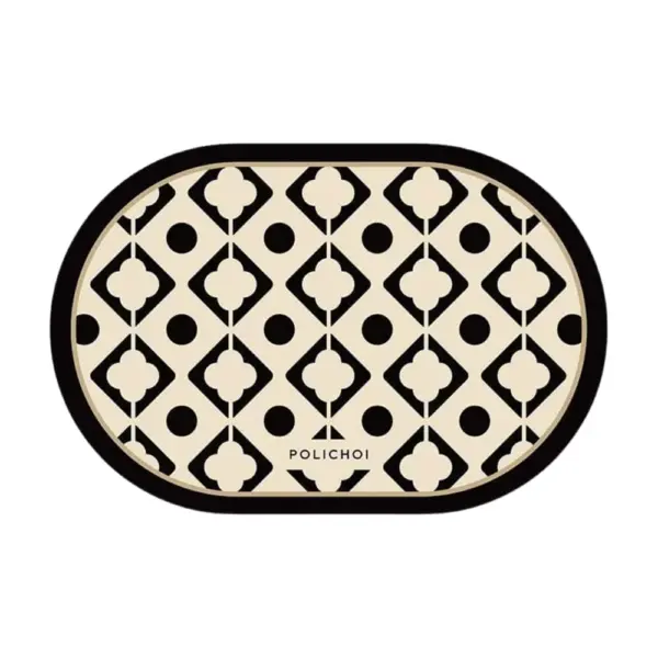 Badewannenmatte Oval