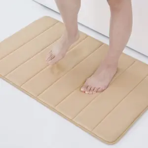 Badezimmermatte Beige