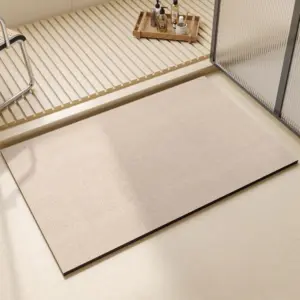 Badezimmerteppich Creme