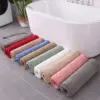 Badezimmerteppich XXL in verschiedenen Farben, weicher Badematte für grosses Badezimmer.
