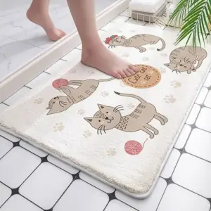 Badteppich Katze