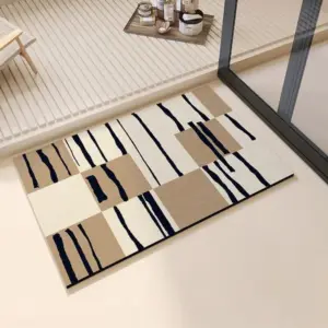 Diatomit Badematte Modernes Design