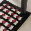 Flache Badematte
