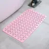 Pink Massageduschvorleger mit Massagepunkten, Badezimmermatte, rutschfest, Badteppich.